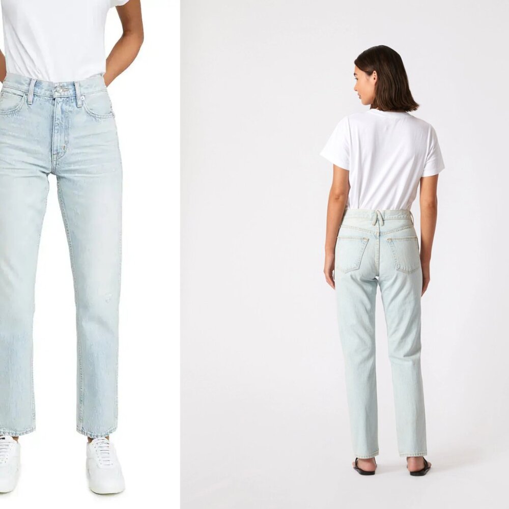 SLVRLAKE Virginia slim jeans in love song (sz25)